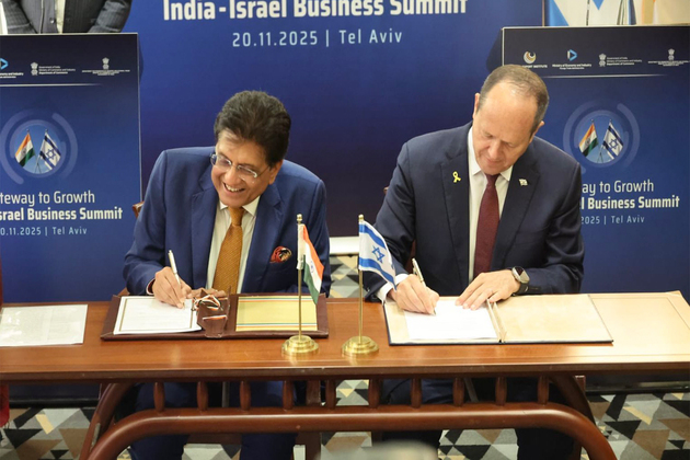 "India-Israel FTA will be a stepping stone to our shared prosperity": Piyush Goyal