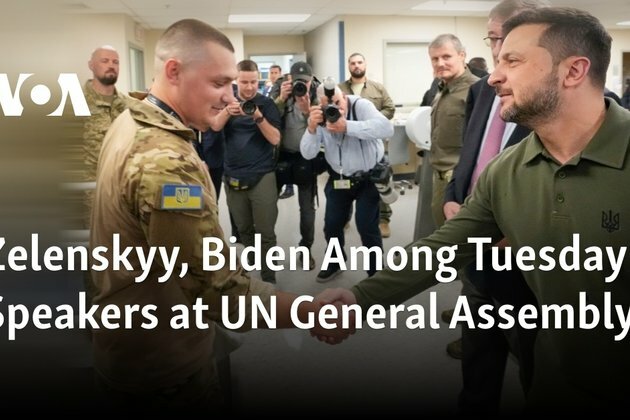 Zelenskyy, Biden Among Tuesday Speakers at UN General Assembly