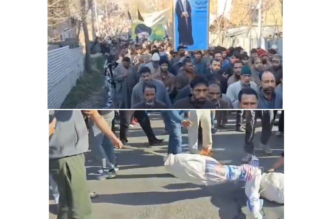 J-K: Shia Muslims in Bandipore, Ramban protest killing of Iran's Supreme Leader