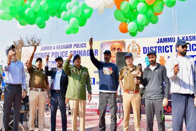 J-K: 'Run for Unity' held in Srinagar to 'celebrate legacy' of Sardar Vallabhbhai Patel