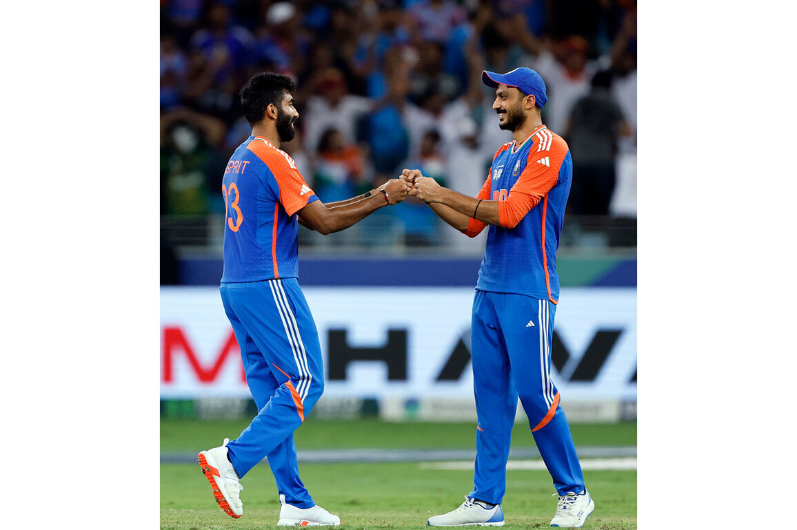 "Shows why he's called 'Yorker King'": Axar Patel hails Jasprit Bumrah after India's semifinal win