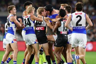 AFL star told to &#39;grow up&#39; as ex-players lash out at youngster for &#39;petulant&#39; act