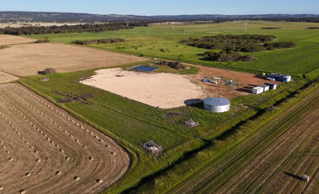 Harvey In-Situ CCS research facility