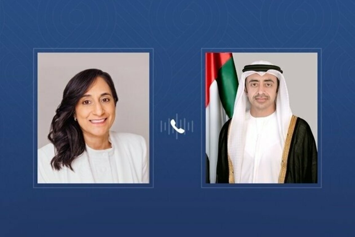Abdullah bin Zayed, Canada's Foreign Minister discuss bilateral relations in phone call