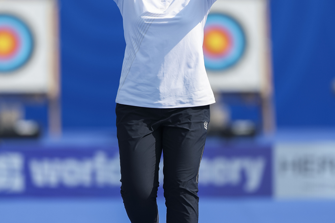 (SP)CHINA-SHANGHAI-ARCHERY WORLD CUP-RECURVE WOMEN (CN)