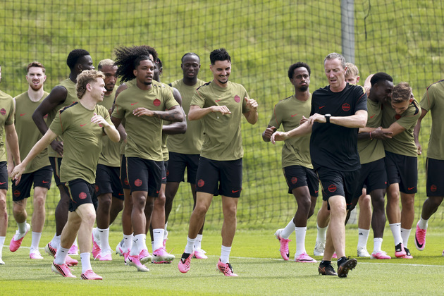 (SP)CANADA-TORONTO-FOOTBALL-FIFA WORLD CUP-TEAM CANADA-TRAINING