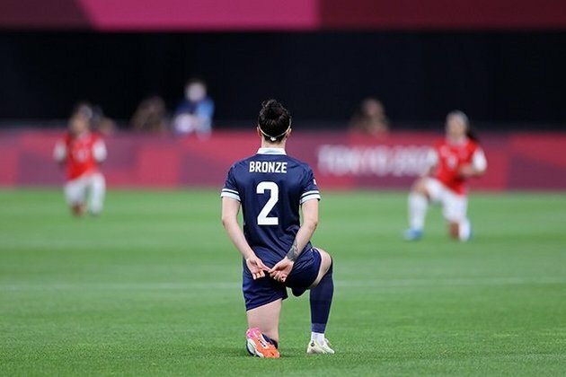 USA, Team GB take knee ahead of Olympic women&#039;s football openers