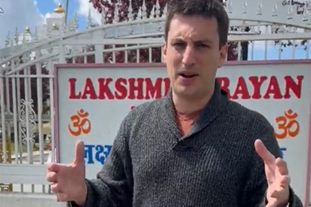 Canadian journalist Daniel Bordman says Hindu temple "vandalised" for third time by Khalistanis