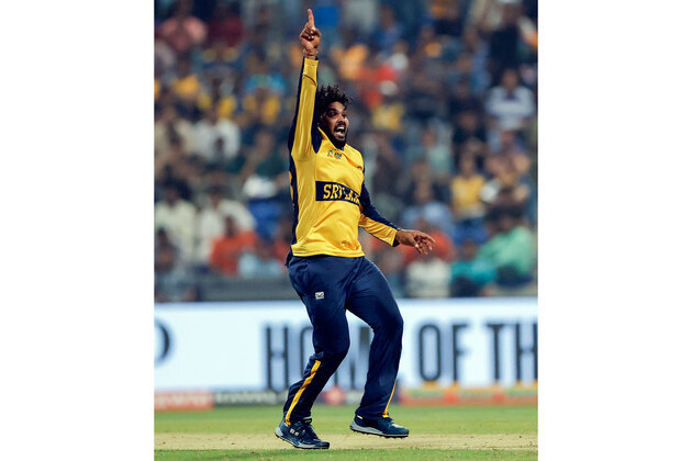 Sri Lanka beat Ireland by 20 runs in their T20 World Cup group stage opener