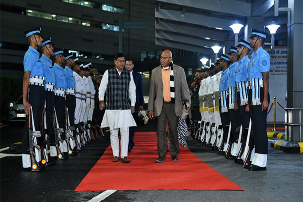 Fiji PM Sitiveni Rabuka arrives in India for 4-day visit
