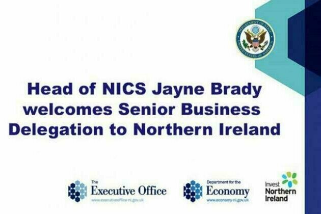 Head of NICS welcomes Senior Business Delegation to Northern Ireland