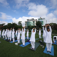 Yoga asanas and music: Nepal marks 11th International Yoga Day with zeal