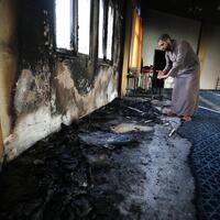 UN chief strongly condemns Israeli settlers' attack on West Bank mosque