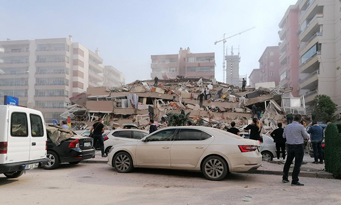 Major 7.0 magnitude quake hits western Turkey: USGS Major 7.0 magnitude quake hits western Turkey: USGS