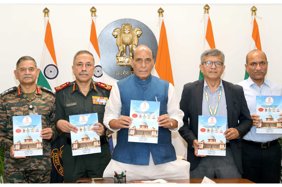 Defence Minister Rajnath Singh releases DFPDS-2026, giving Armed Forces over Rs 1.25 Lakh crore buying power