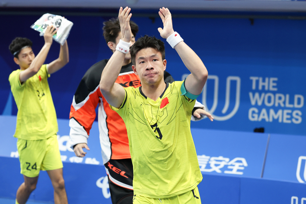 (SP)CHINA-CHENGDU-THE WORLD GAMES 2025-FLOORBALL-MEN'S-CHN VS CAN (CN)