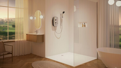 Aqualisa introduces Lumi+™ electric shower