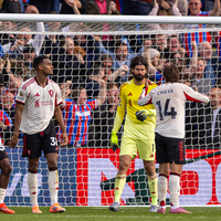 (SP)BRITAIN-LONDON-FOOTBALL-ENGLISH PREMIER LEAGUE-CRYSTAL PALACE VS LIVERPOOL
