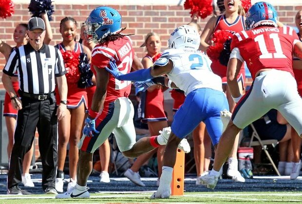 No. 6 Ole Miss roars past Middle Tennessee