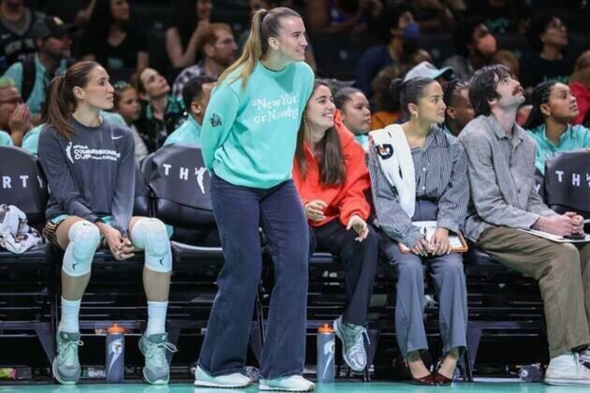 Liberty guard Sabrina Ionescu (back) out again vs. Fever
