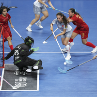 (SP)CHINA-CHENGDU-THE WORLD GAMES 2025-FLOORBALL-WOMEN-SUI VS THA (CN)
