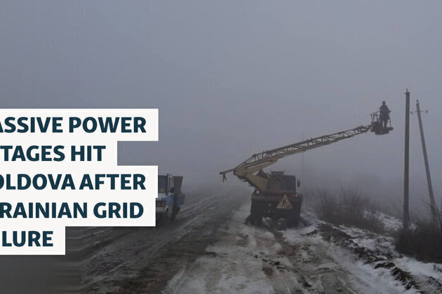 Massive Power Outages Hit Moldova After Ukrainian Grid Failure