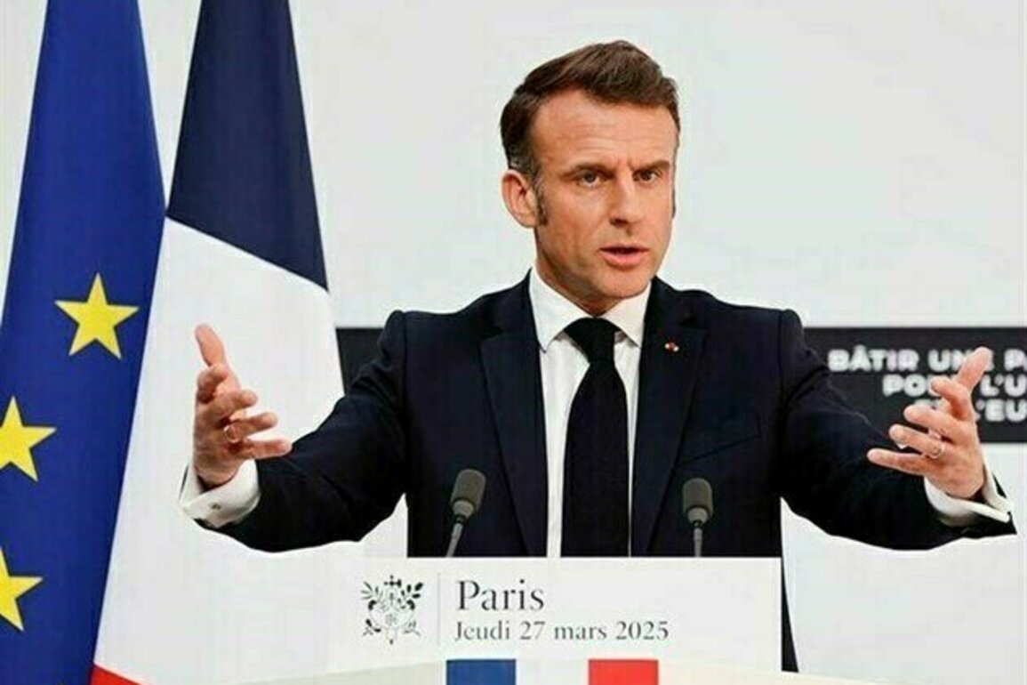 Macron Condemns US Tariffs, Urges EU Countermeasures by August 1