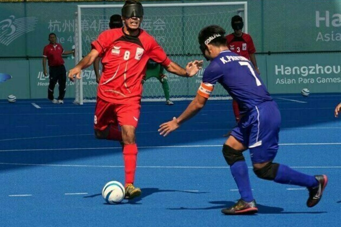 Iran, England Share Spoils at 2025 IBSA Blind Football Nations Cup