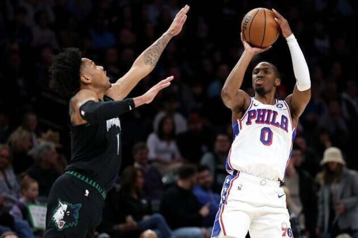 Tyrese Maxey, 76ers snap 4-game skid at Timberwolves' expense