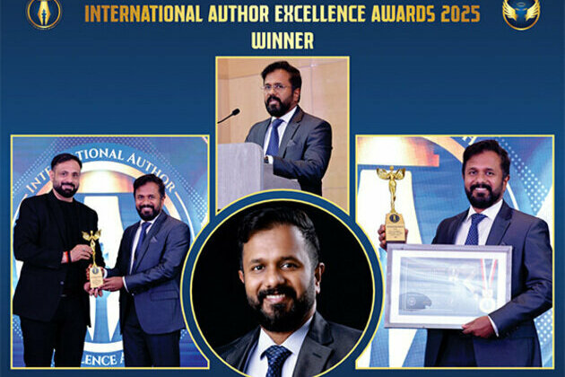 Dr. Kurian Ninan Receives International Author Excellence Award 2025 for His Transformative Book Serenity Within