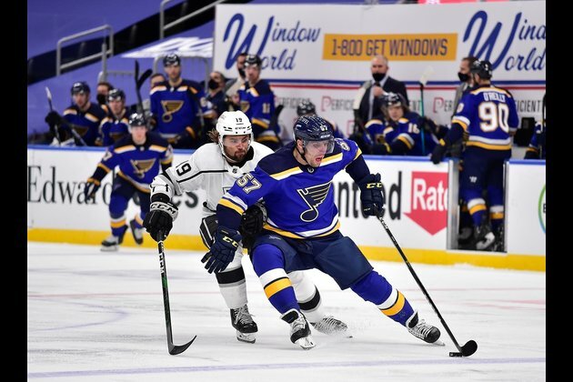 Blues look to end uneven efforts with set at Vegas