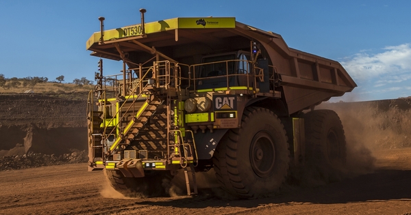 Cat hits heavy hauling milestone