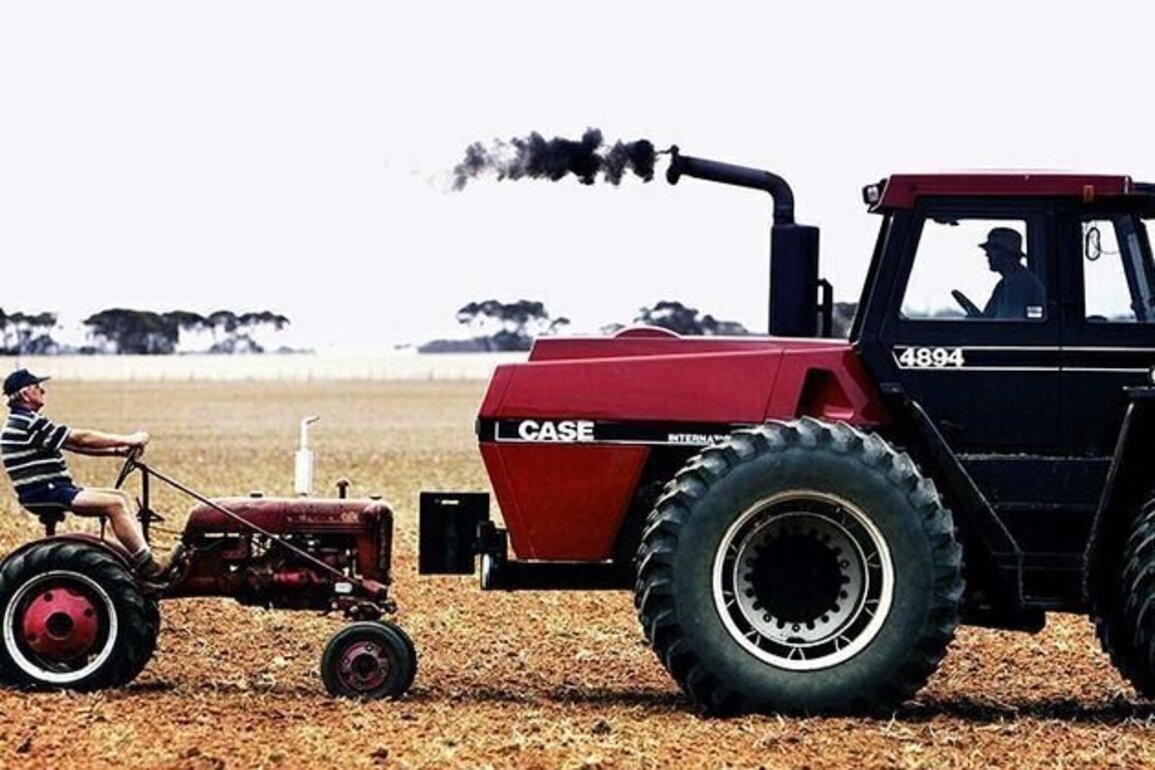 Diesel too dear Give the vintage tractor a run