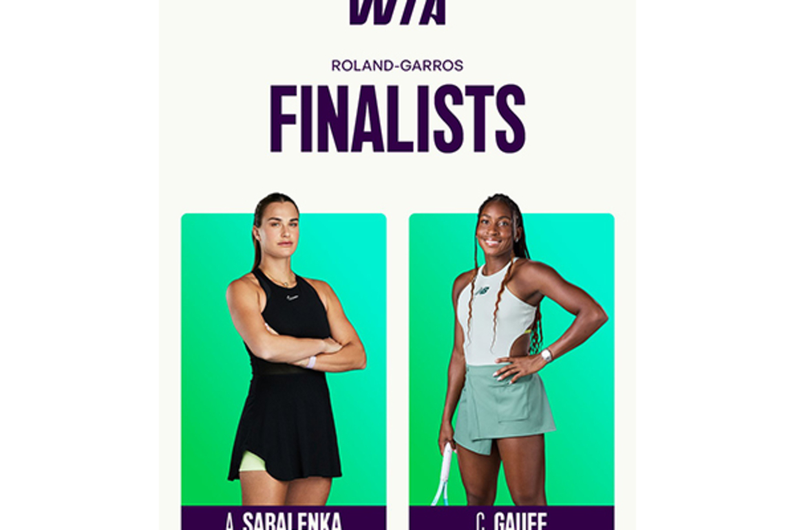 French Open: Sabalenka-Gauff to lock horns in title clash for first-ever Paris singles' crown