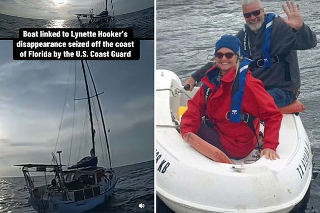 US Coast Guard seized a sailboat in the disappearance of American Lynette Hooker
