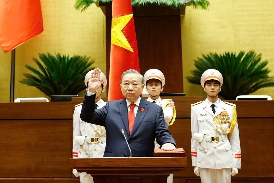 VIETNAM-HANOI-TO LAM ELECTED STATE PRESIDENT