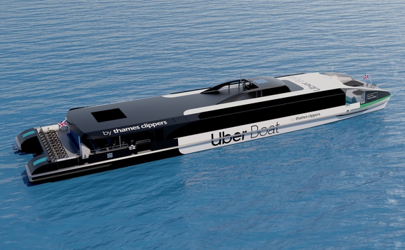 New Uber Boats will operate on electric power inside central London (Credit: Danfoss Power Solutions)