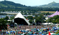 Snows cladding for Glastonbury 