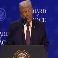 Trump reiterates Iran warning at Davos, cites US strikes on nuclear sites
