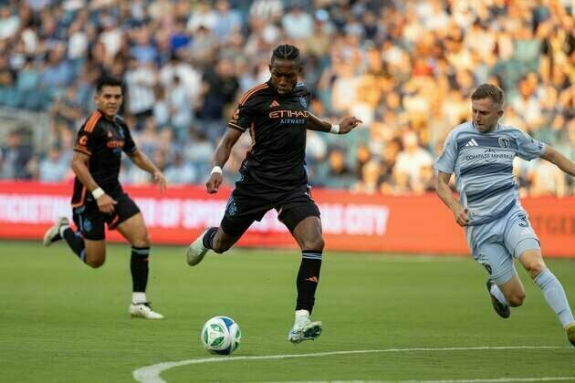 New York City FC outshoot Sporting KC but settle for draw