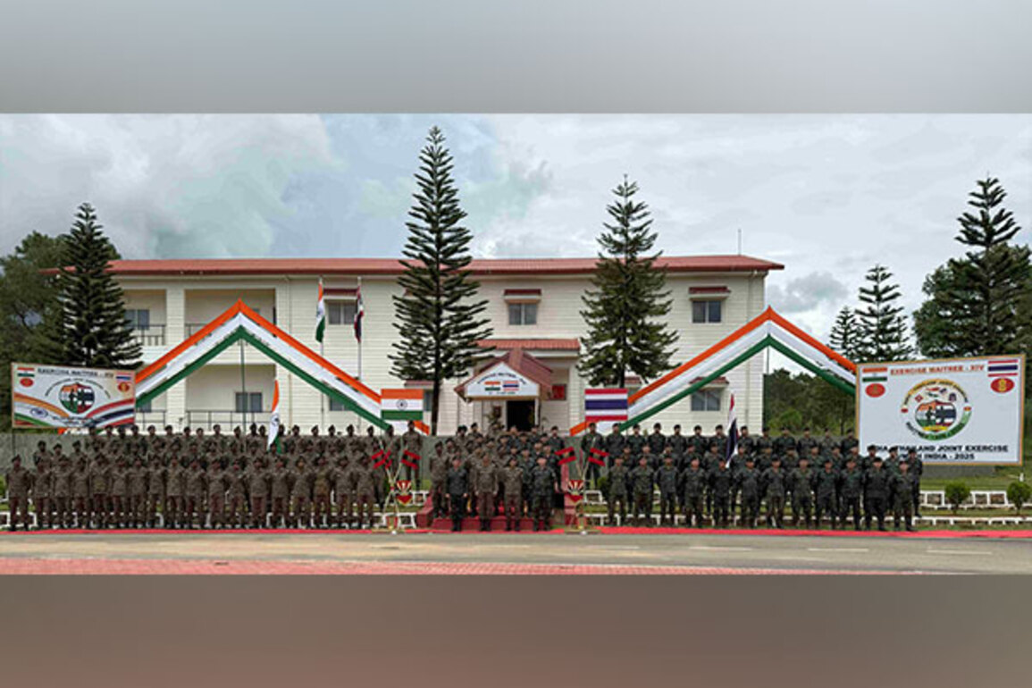 Meghalaya: India - Thailand joint military exercise MAITREE - XIV commences in Meghalaya