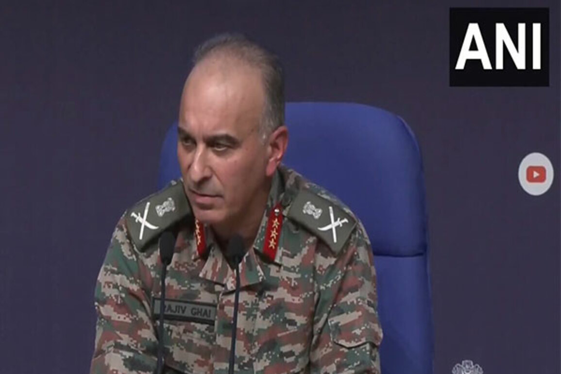"No less than war": DGMO Rajiv Ghai on ongoing activities amid Indo-Pak tension