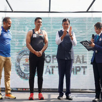 Fit India Ambassador, Push Up Man of India Rohtash Chaudhary sets new Guinness World Record