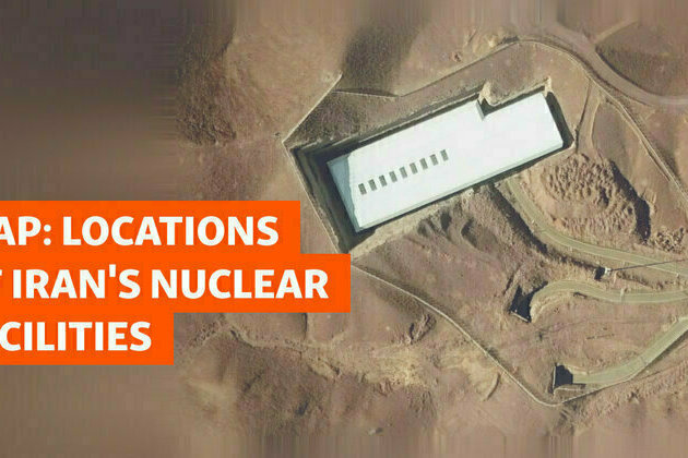 Map: Locations Of Iran's Nuclear Facilities