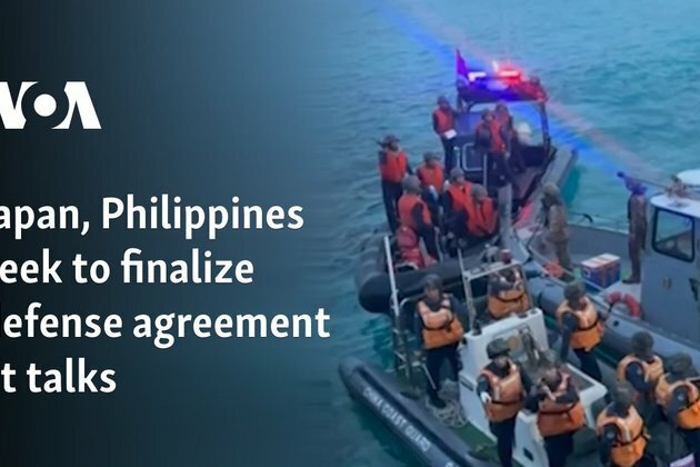Japan, Philippines seek to finalize defense agreement at talks