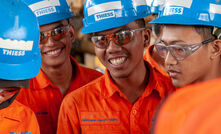  Workers at Wahana mine 