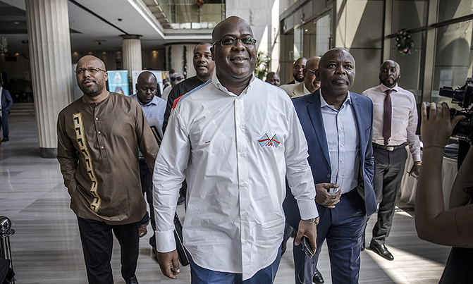 Opposition's Tshisekedi wins historic DRC presidential poll Opposition's Tshisekedi wins historic DRC presidential poll