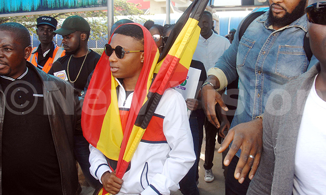 Wizkid urges Ugandan artistes to be persistent Wizkid urges Ugandan artistes to be persistent