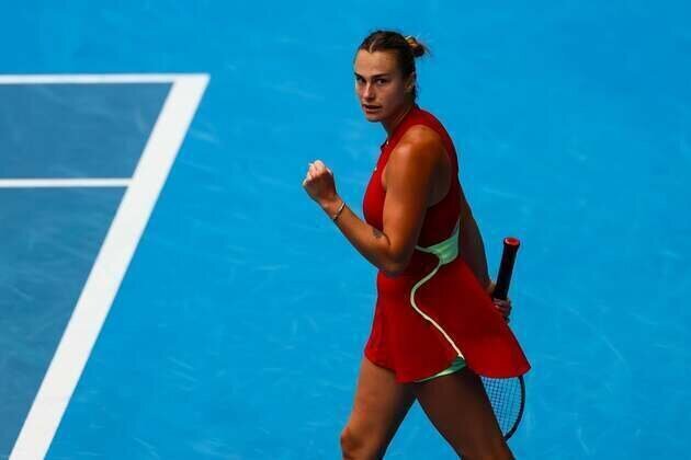 Aryna Sabalenka wins opener on day of upsets in Australia