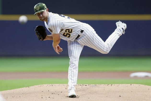 Eric Lauer, Brewers shut out Nationals